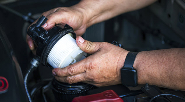 Audi Fuel Filter Inspection