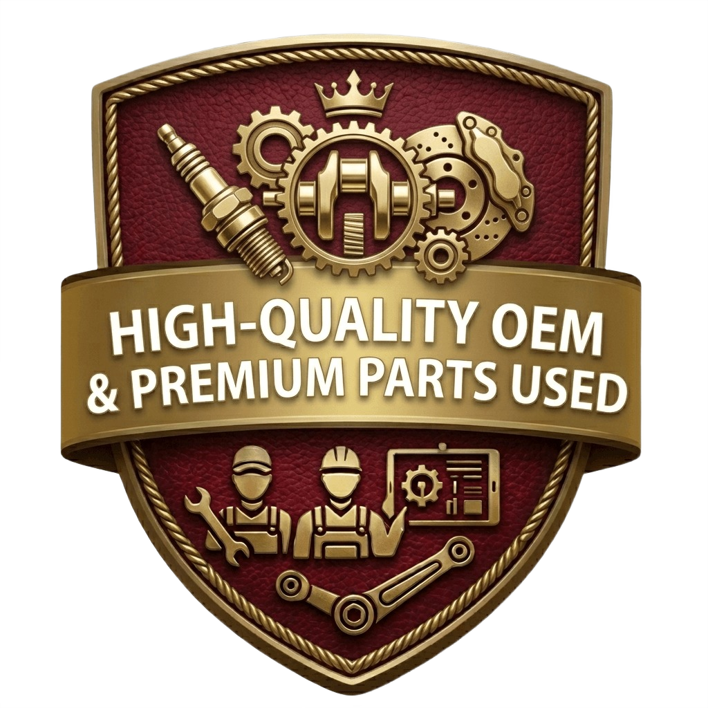 High-Quality OEM & Premium Parts Used