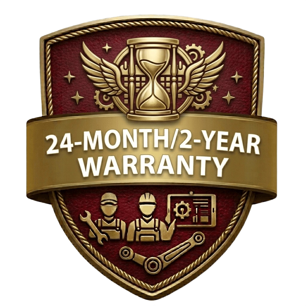 24-month/2-year warranty